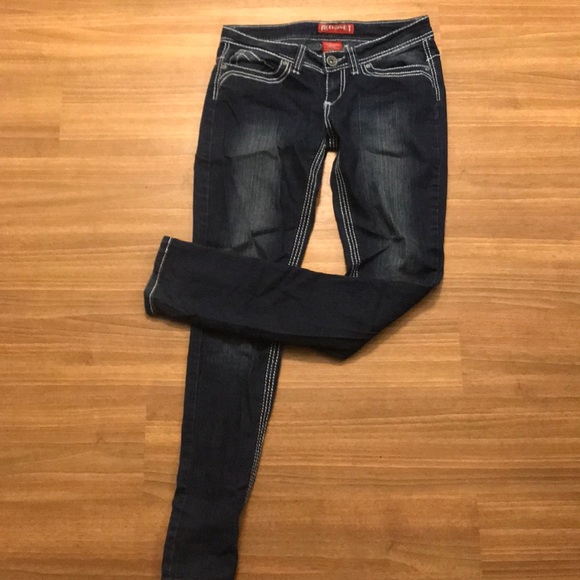 Red Rivet jeans - Picture 1 of 3
